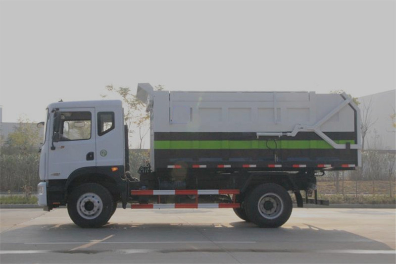 国六东风D9 15方对接垃圾车