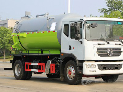 国六东风D9 10-12方 吸污车